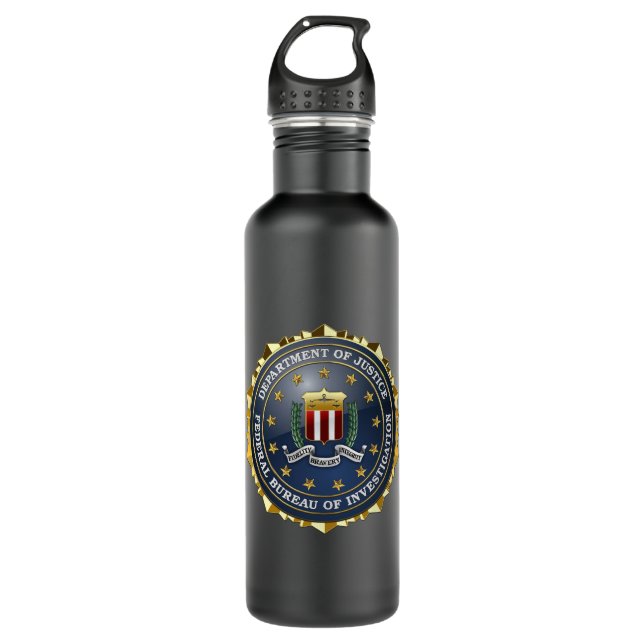 [200] FBI Special Edition 710 Ml Water Bottle (Front)
