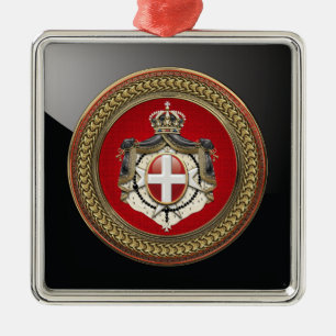 [200] Order of Malta - SMOM Coat of Arms Metal Ornament