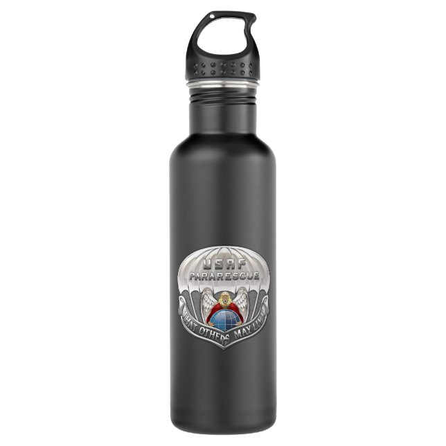[200] Pararescuemen (PJ) Emblem 710 Ml Water Bottle (Front)
