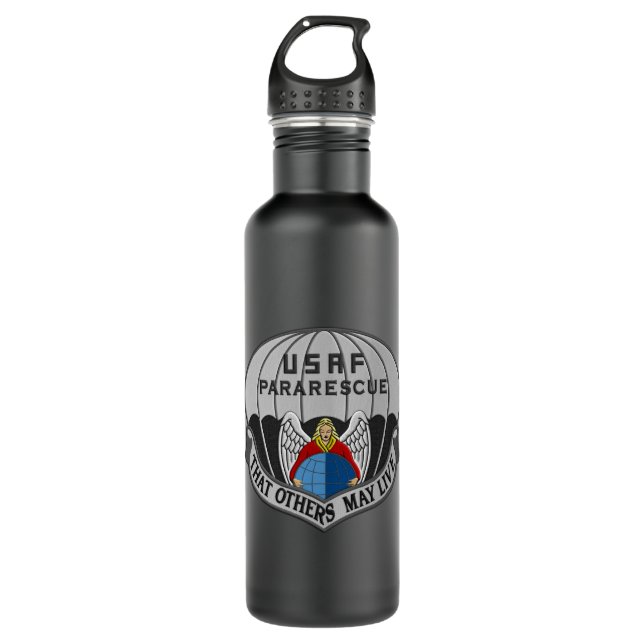 [200] Pararescuemen (PJ) Patch 710 Ml Water Bottle (Front)
