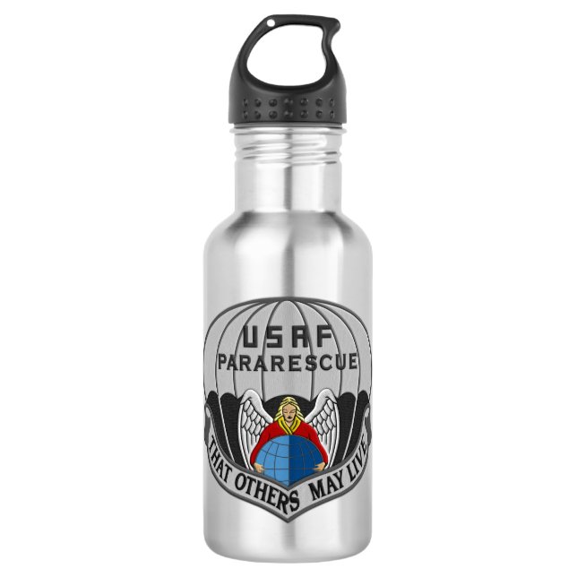 [200] Pararescuemen (PJ) Patch 710 Ml Water Bottle (Front)