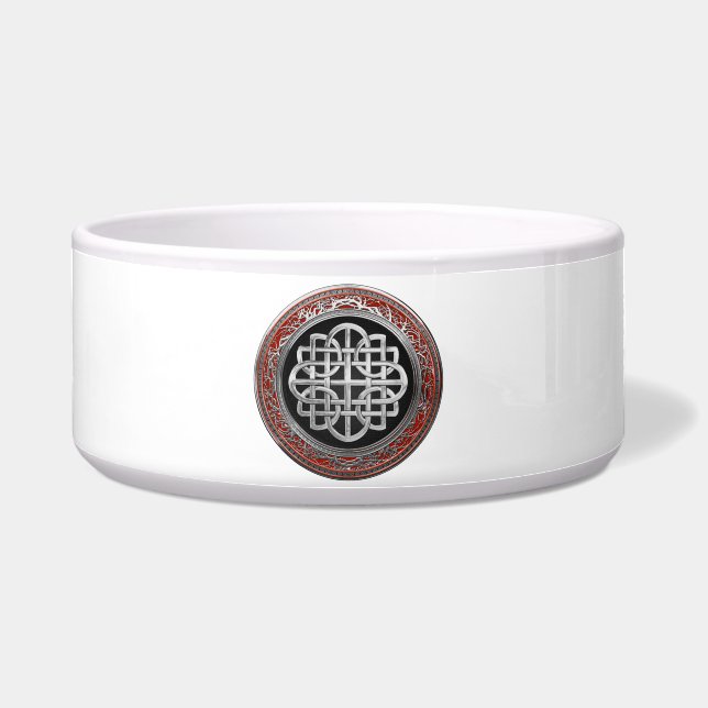 [200] Sacred Celtic Silver Knot Cross (Front)