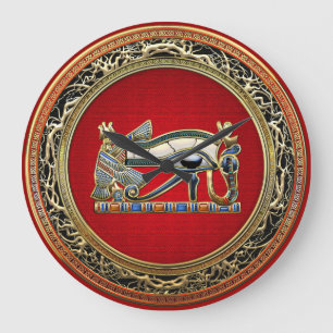 [200] Treasure Trove: The Eye of Horus Large Clock