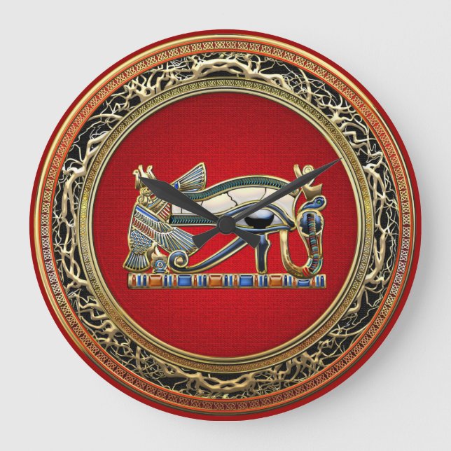 [200] Treasure Trove: The Eye of Horus Large Clock (Front)