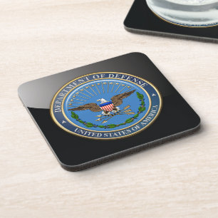 [200] U.S. Department of Defence (DOD) Emblem [3D] Coaster