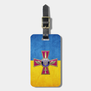 [200] Ukrainian Air Force Emblem Luggage Tag