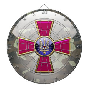 [200] Ukrainian Armed Forces Emblem Dartboard