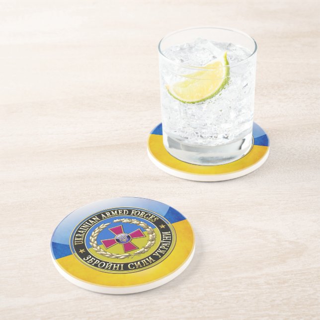 [200] Ukrainian Armed Forces [Special Edition] Coaster (Side)