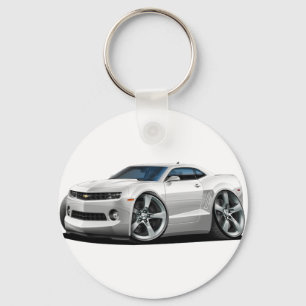 2010-12 Camaro White Car Key Ring