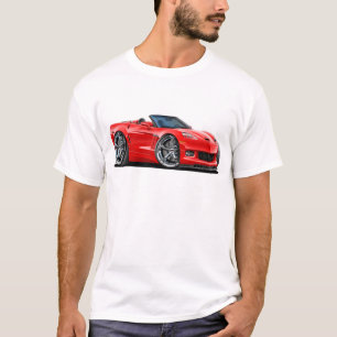 2010-12 Corvette Red Convertible T-Shirt