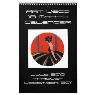 2010-2011 ART DECO CALENDAR