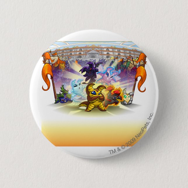 2010 Altador Cup 6 Cm Round Badge (Front)