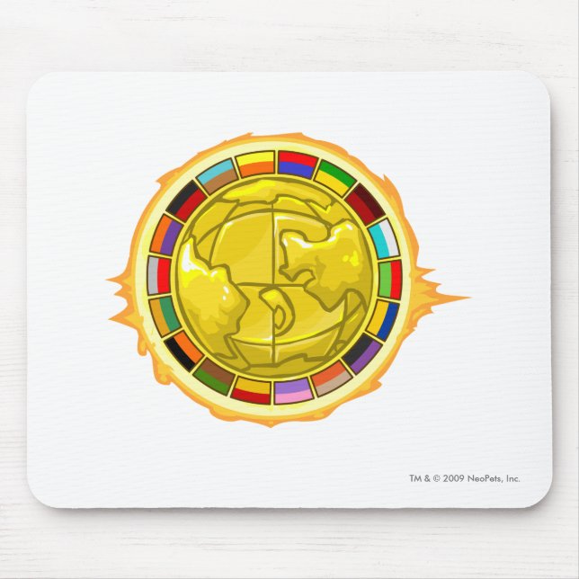 2010 Altador Cup Logo Mouse Pad (Front)