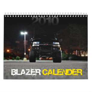2010 Blazer Calender Calendar