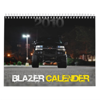 2010 Blazer Calender Calendar