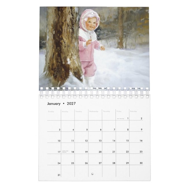 2010 Calendar Small (Jan 2027)