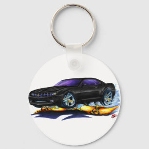 2010 Camaro Black Car Key Ring