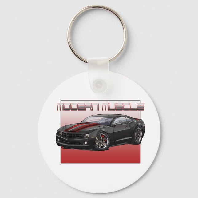 2010_Camaro_Black Key Ring (Front)