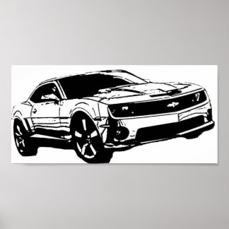 2010 Camaro Poster