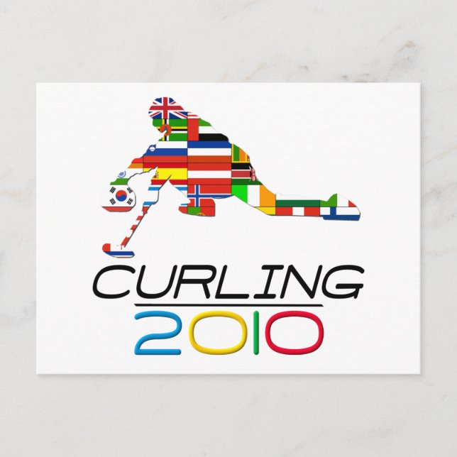 2010: Curling Postcard (Front)