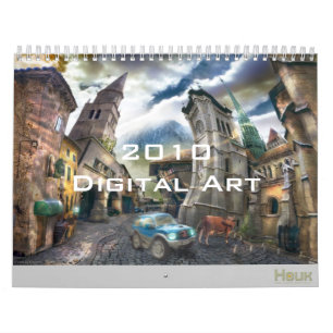 2010 Digital Surreal & Fantasy Art - Wall Calendar