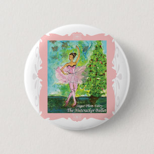 2010 Edition Sugarplum Fairy 6 Cm Round Badge