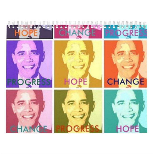 2010 HOPE & CHANGE CALENDAR (Cover)