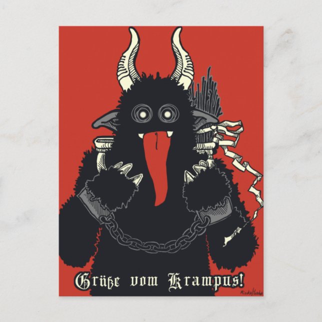 2010 Krampus Postcard (Front)