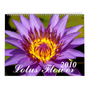 2010 , Lotus Flower Calendar