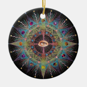 2010 Mandala I Ornament