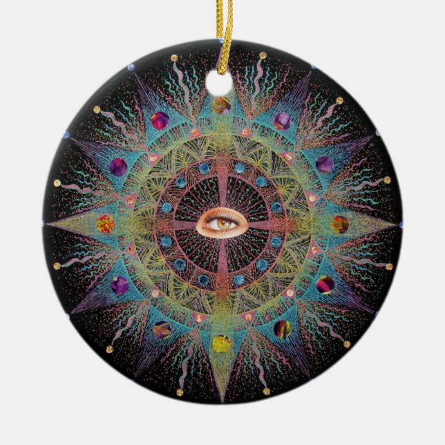 2010 Mandala I Ornament (Front)