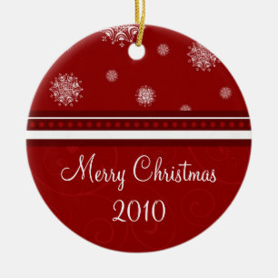 2010 Merry Christmas Ornament