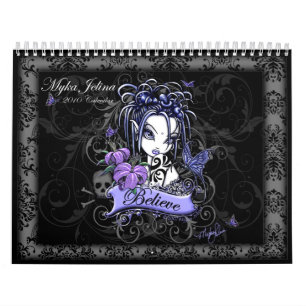 2010 Myka Jelina Gothic Fantasy Fairy Art Calendar