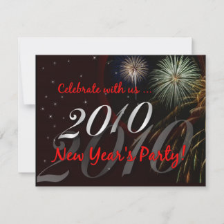 2010 New Year's Eve Party Invitations