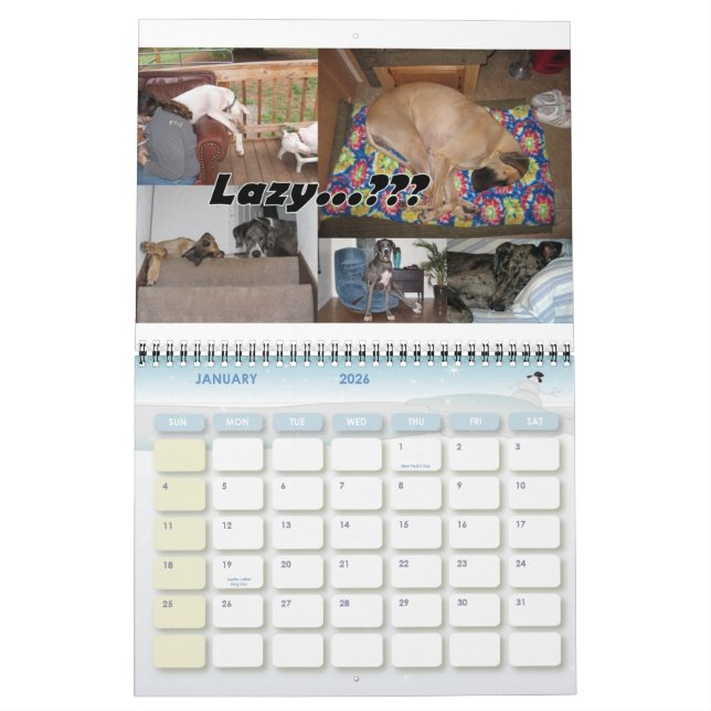 2010 PDX Danes Calendar (Jan 2026)