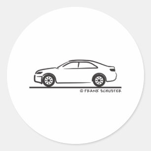 2010 Toyota Camry Classic Round Sticker