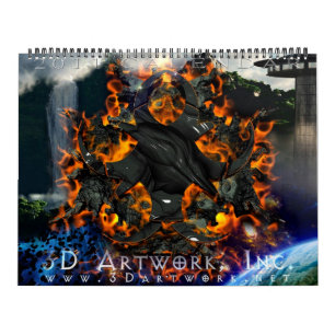 2011 3D Artwork Calendar
