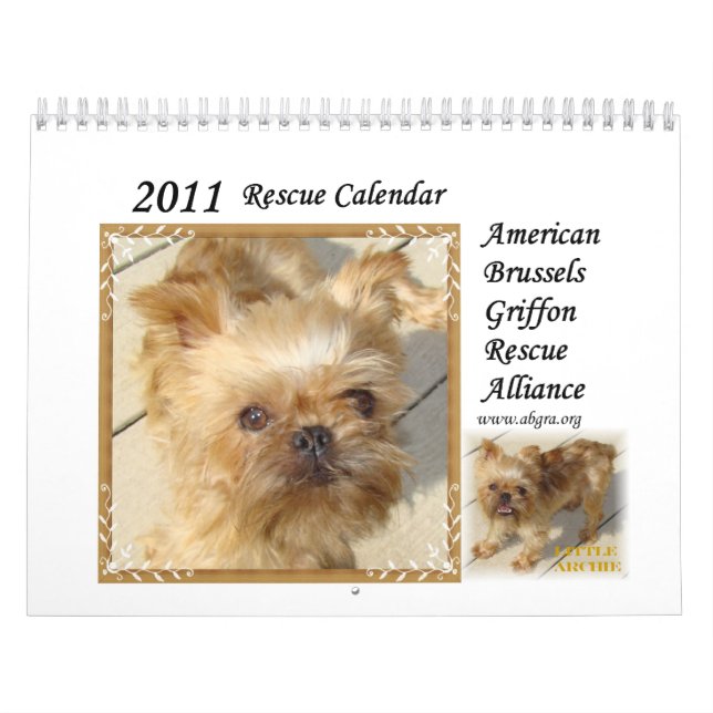 2011 ABGRA Rescue Calendar (Cover)