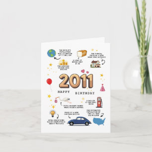 2011 Birthday Card For Son or Daughter