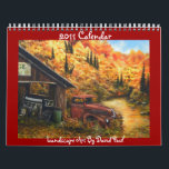 2011 Calendar Landscape Art by David Paul<br><div class="desc">2011 Calendar with Lanscape art by David Paul.  Sunsets,  Waterfalls,  Spring,  Summer and Fall Beautiful breathtaking landscapes from Original Oil paintings.</div>