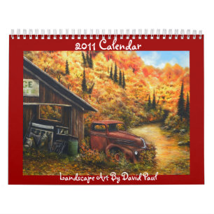 2011 Calendar Landscape Art by David Paul