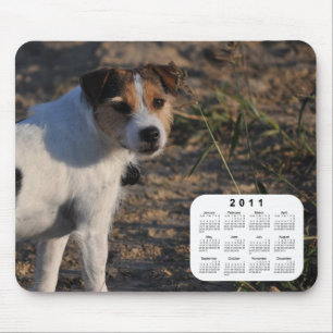 2011 Dog Calendar - Parson Jack Russell Terrier Mouse Pad