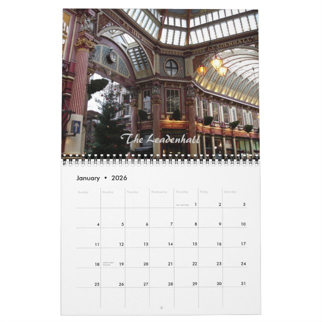 2011 Follow me in London Calendar (Jan 2026)