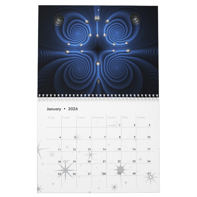 2011 Fractal Calendar (Jan 2026)