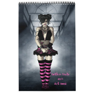 2011 Gothic Girls Art Book Calendar