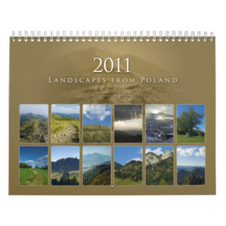 2011 Landscapes from Poland - Calendar