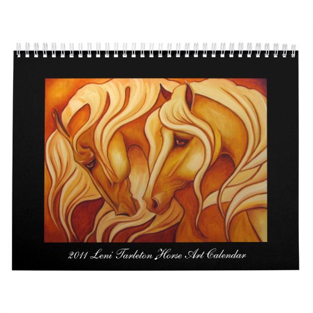 2011 Leni Tarleton Horse Art Calendar (Cover)