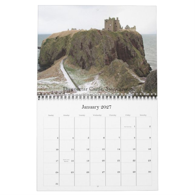 2011 Scotland In Photographs Calendar (Jan 2027)