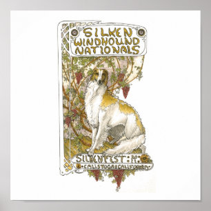 2011 Silkenfest logo Joyce Chin poster