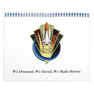 2011 Space Shuttle Tribute calendar